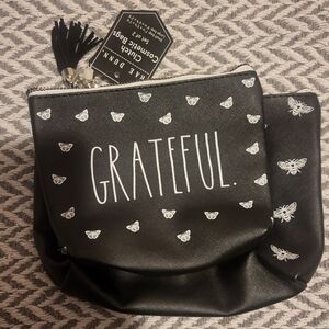Rae Dunn Set of 2 Clutch Cosmetic Bags